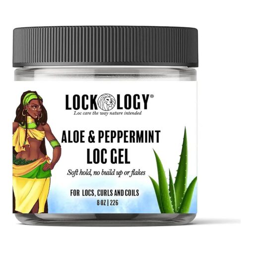 Loc Gel, and Loc Gel For Retwist, Locking Gel - Organic Aloe and Peppermint Retwisting Gel and Loc Retwist Products For Dreadlock Accessories