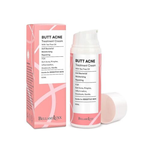 Butt Acne Clearing Lotion, Pure Plants Extracts for Reduce Acne and Pimples, Balance Skin Moisture/Sebum, Keep Buttocks Skin Delicate, and Smooth