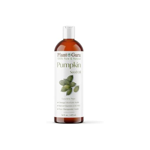 Pumpkin Seed Oil 16 oz, Virgin, Unrefined Cold Pressed 100 % Pure Natural - Skin, Body And Face, Great for Aromatherapy & More !