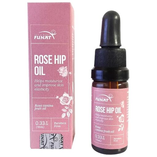 100 % Pure Rosehip Seed Oil for face and skin 0.3 fl oz - 100 % Puro Aceite de Rosa Mosqueta para rostro y piel