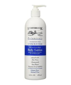 Stony Brook Body Lotion Unscented, 16 Fluid Ounce