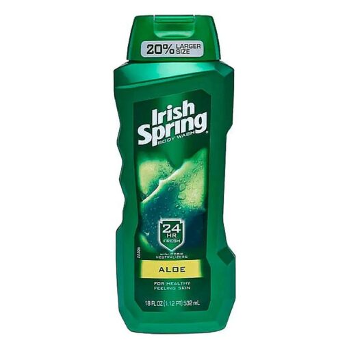 Irish Spring Body Wash, Aloe 18 oz