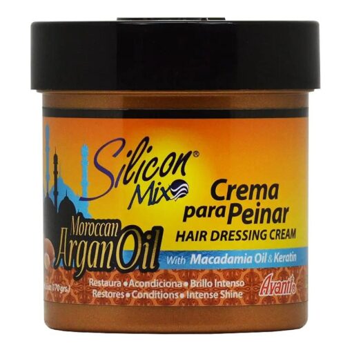 Silicon Mix Moroccan Argan Oil Hair Dressing Cream 6oz