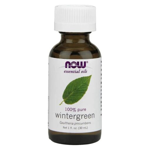 NOW Wintergreen Oil, 1-Ounce ( Pack Of 2 )