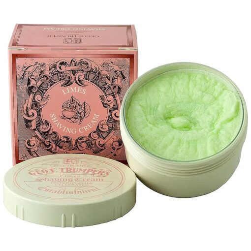 Geo F. Trumper Shaving Cream Tub - Lime