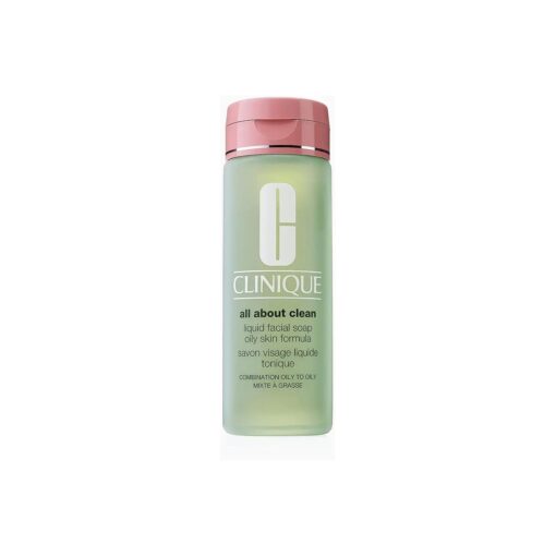 Clinique All About Clean Liquid Facial Cleanser Soap, Oily Skin Formula, 6.7 fl, oz .