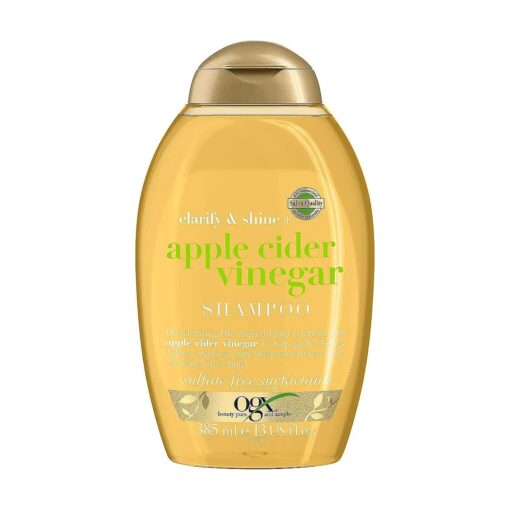 OGX Apple Cider Vinegar Clarifying Shampoo for Oily and Greasy Hair, 13 fl.oz .