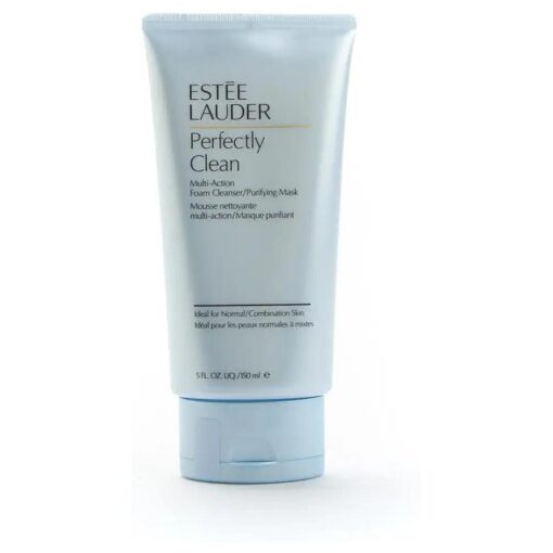 Estee Lauder Perfectly Clean Multi-action Foam Cleanser/Purifying Mask, 5 Ounce