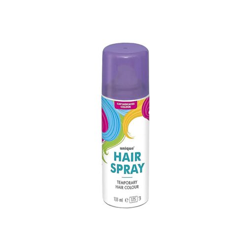 Purple Neon Hair Spray - 4.5 fl oz ( 1 Pc ) - Perfect for Your Bold Standout Look & Special Events