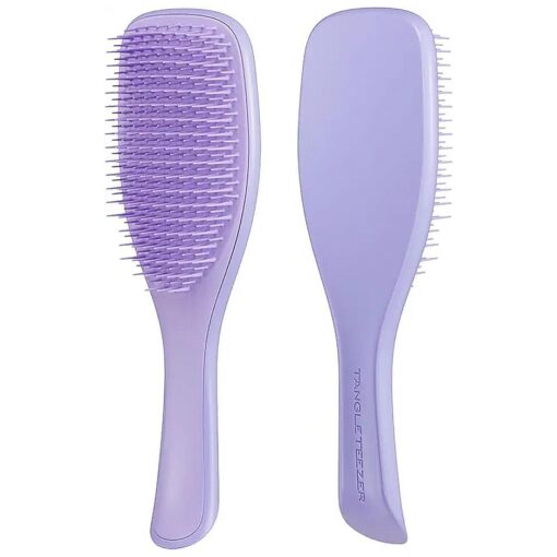 Tangle Teezer The Naturally Curly Ultimate Detangling Brush, Dry and Wet Hair Brush Detangler for for 3C to 4C Hair, Purple Passion