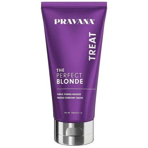 The Perfect Blonde Purple Toning Masque Treatment | Neutralizes Brassy, Yellow Tones | For Color-Treated Hair | Adds Strength, Shine, Elasticity | Sulfate Free