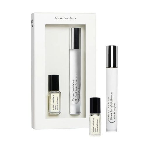 Maison Louis Marie - No.04 Bois De Balincourt 2-Piece Mini Travel Set | Luxury Clean Beauty + Non-Toxic Fragrance