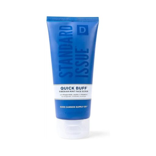 Duke Cannon Supply Co. Standard Issue Quick Buff Siberian Mint Face Scrub, 6 Fl, Oz