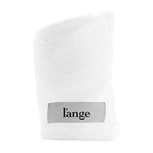 L'ANGE HAIR Microfiber Hair Wrap Towel | Quick-Dry & Frizz-Free Towel for Hair | Best Hair Towel for Curly Hair, Long Hair and Short Hair | Ideal Head Towel for Sleep, Shower, and More ( White )