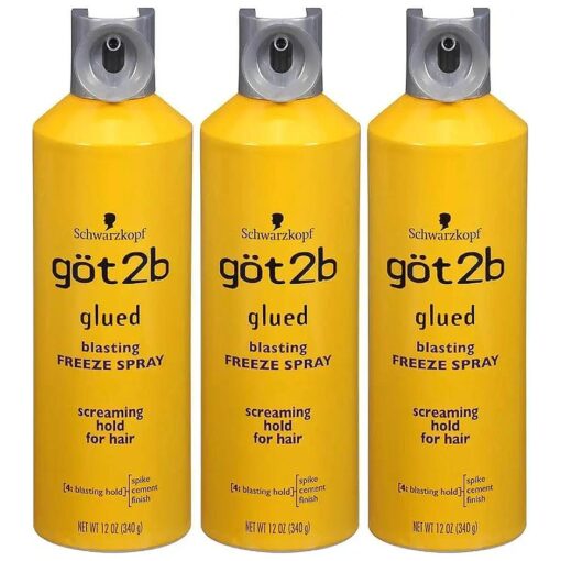 Glued Blasting Freeze Spray 12 oz ( Pack of 3 )