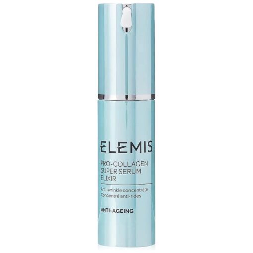 ELEMIS Pro-Collagen Super Serum Elixir | Anti-Wrinkle Concentrate Nourishes, Plumps, and Smoothes the Appearance of Fine Lines and Wrinkles | 15 mL