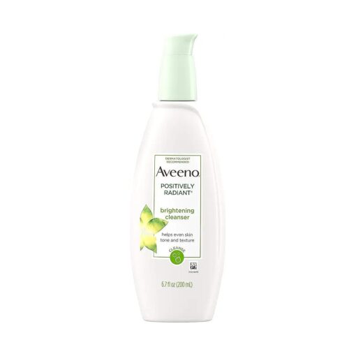 Aveeno Active Naturals Positively Radiant Cleanser, 6.7 Fl Oz