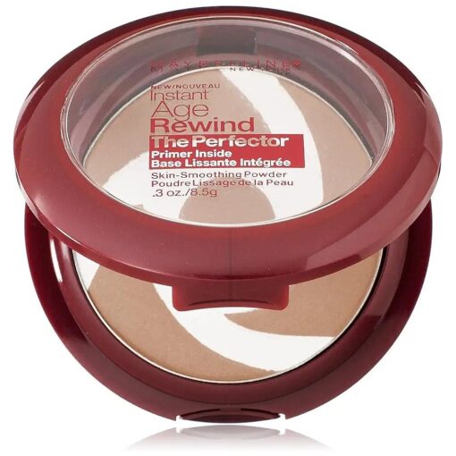 Maybelline New York Instant Age Rewind The Perfector Powder, Light/Medium, 0.3 Ounce