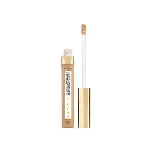 L'Oreal Paris Age Perfect Radiant Concealer with Hydrating Serum and Glycerin, Warm Beige