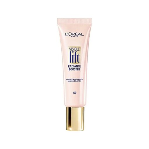 L'Oreal Paris Makeup Visible Lift Radiance Booster, skincare-based primer, 24hr hydration, instantly brightens, smoothes and evens skin, radiant finish, enriched with nourishing oils, 0.84 fl ; oz .