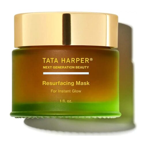 Tata Harper Resurfacing Mask, Glow Giving Mask, 100 % Natural, Made Fresh in Vermont, 30ml