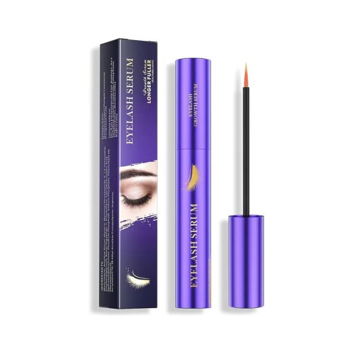 Lash Serum - 8ml Rapid Eyelash Growth Serum, Lash Serum for Eyelash Growth Thickness, Stronger, Healthier Lashes & Brows, Vegan & Cruelty-Free