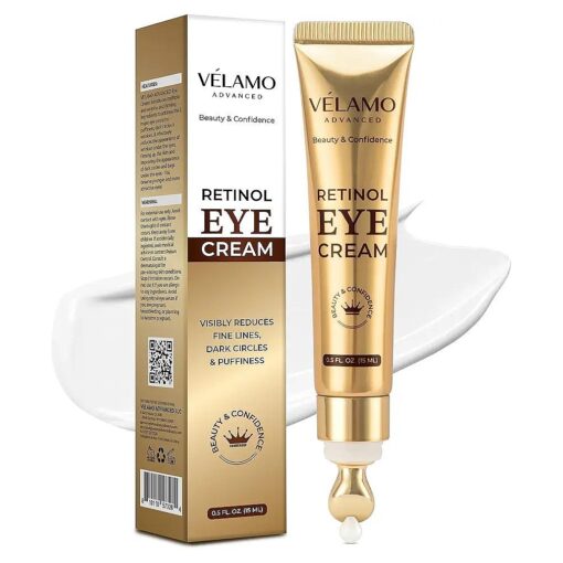 Rapid Reduction Retinol Eye Cream : Under Eye Cream Instantly Reduces Wrinkles Fine Lines Under Eye Bags Puffiness Dark Circles Crow 's Feet - Rapid Face Lifting Tightening Firming 1 OZ/15G