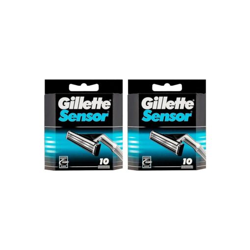 Gillette Sensor Razor Refill Cartridges 20 count ( 2x10 Pack )