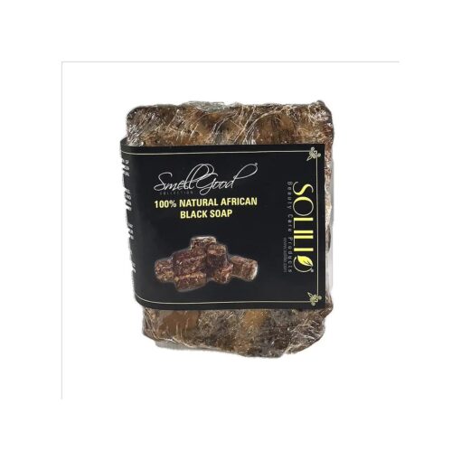 Raw African Black Soap From Ghana 10lb Brick