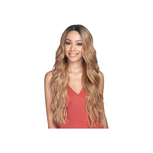 BOBBI BOSS Human Hair Blend Lace Front Wig MBLF210 Mora ( 1 )