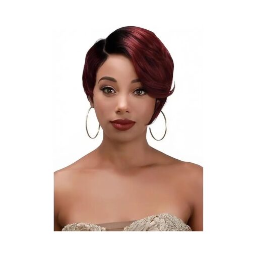 Short Pixie Cut Wigs for Black Women Lace Frontal Human Hair Wigs Pre Plucked Brazilian 13x6x1 T Part Ombre Transparent HD Lace Front Wigs Human Hair Frontal Wigs with Baby Hair Natural Hairline