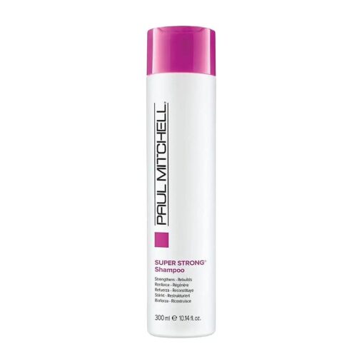 Paul Mitchell Super Strong Shampoo, Strengthens + Rebuilds, For Damaged Hair, 10.14 fl, oz .