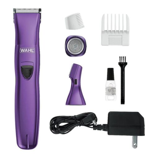 Wahl Pure Confidence Rechargeable Electric Trimmer, Shaver, & Detailer for Smooth Shaving & Trimming of The Face, Underarm, Eyebrows, & Bikini Areas - Model 9865-100