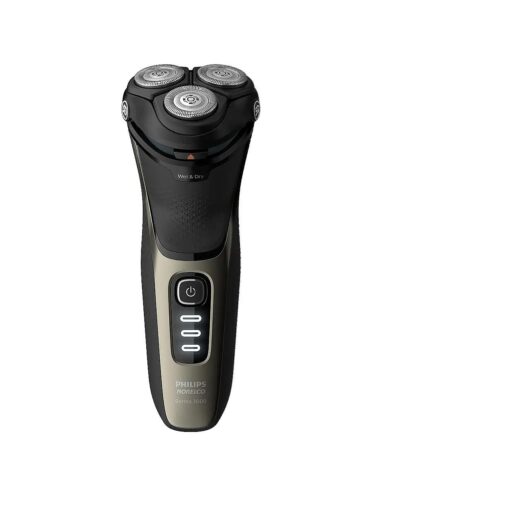 Philips Norelco CareTouch Head Shaver, Rechargeable Wet & Dry Electric Shaver with Pop-Up Trimmer for Bald Men with Sensitive Skin and Scalp, S3210/51