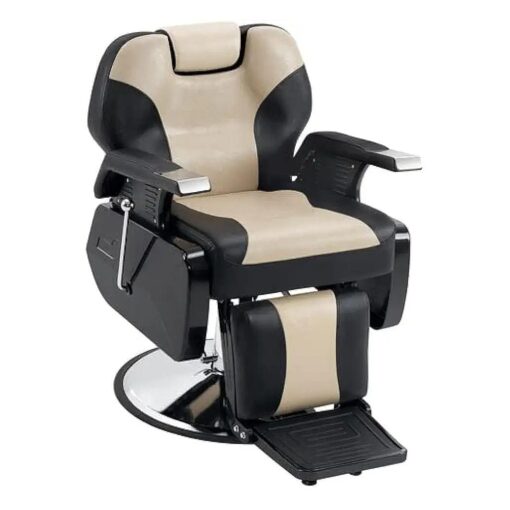 BarberPub Heavy Duty Reclining Barber Chair All Purpose Hydraulic Salon Chair for Barbershop Stylist Tattoo Chair 2688 ( Champagne )