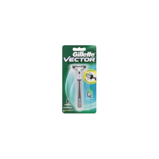 Red Gillette Vector Fits Atra Plus Razor Blade Refill Cartridge Shaver Handle Red