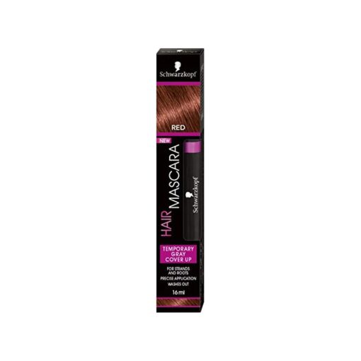 Schwarzkopf Hair Mascara, Red, 1 Tube ( 16ml )