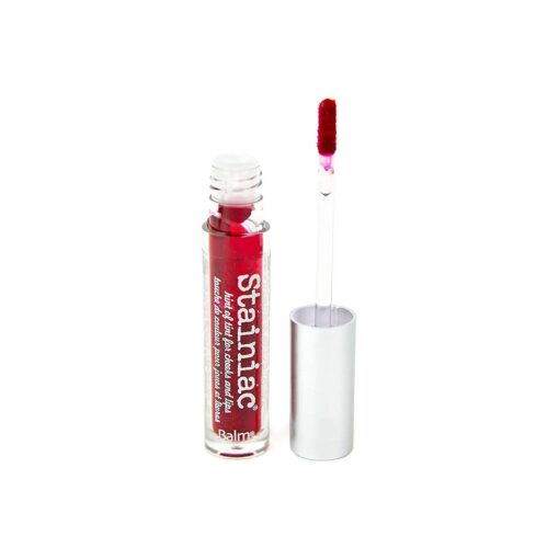 theBalm Stainiac Lip & Cheek Stain, Aloe-Infused Formula, Multi-Use, Buildable, Pigmented, 0.3 Fl Oz ( Pack of 1 )