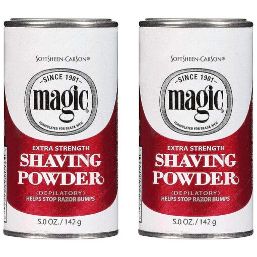 Magic Shaving Powder Red 5 Ounce Extra-Strength ( 145ml ) ( 2 Pack )