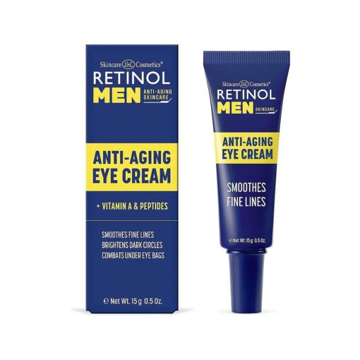 Retinol Men 's Eye Cream - The Original Retinol Eye Treatment For Men - Targets Under-Eye Area to Reduce Puffiness & Dark Circles, Boost Hydration & Drastically Minimize the Visible Signs Of Aging