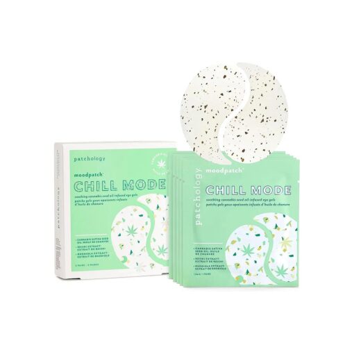 Patchology Chill Mode Hydrating Under Eye Patches - Under Eye Mask For Dark Circles and Puffy Eyes Care, Treatment & Moisturizer - Eye Bags, Puffiness & Wrinkles Reducer ( 5 Pairs )