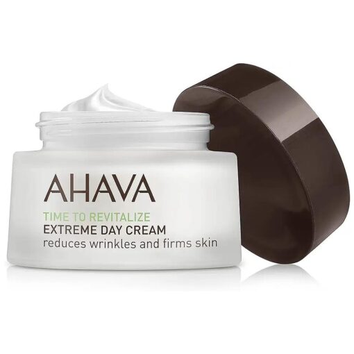 AHAVA Extreme Day Cream - Silky Soft, Reduces Wrinkles, Firms & Strengthens Skin, Enriched with Patented Extreme Complex, Exclusive Dead Sea Osmoter, Peptides, Hyaluronic Acid & Resveratrol 1.7 Fl.Oz