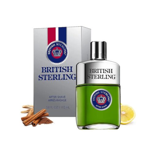 British Sterling Aftershave for Men By DANA 3.8 Oz