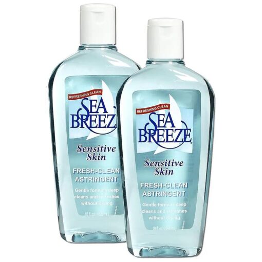 Sea Breeze Sea Breeze Fresh-Clean Astringent Sensitive Skin, 10 oz ( Pack of 2 )