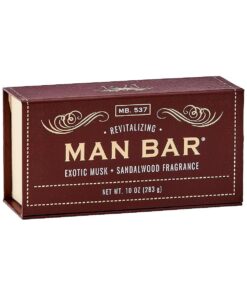 San Francisco Soap Company Revitalizing Man Bar, Exotic Musk & Sandalwood, 10 Ounce