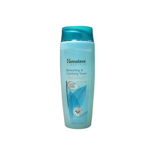 Himalaya Refreshing & Clarifying Toner for Clear Skin and a Deep Clean, Recedes Oil & Minimizes Pores, 6.76 oz