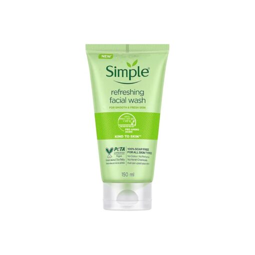 Simple Refreshing Facial Wash Gel, 5 Ounce