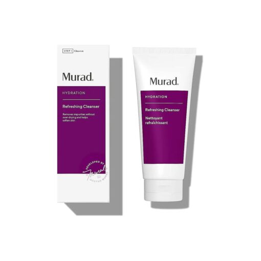 Murad Refreshing Cleanser, Hydration Non-Drying Face Wash, 6.75 Fl Oz