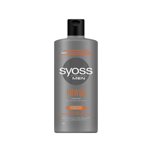 Syoss Men Power Shampoo for Strong Hair & Revitalized Hair 440ml