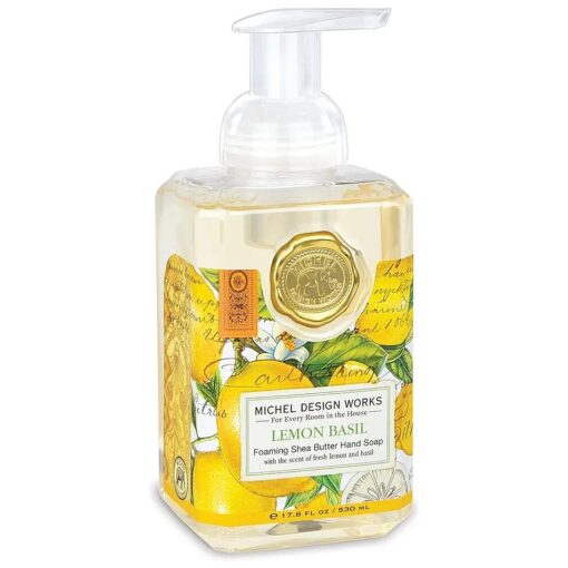 Michel Design Works Foaming Hand Soap, Lemon Basil